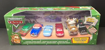 Pixar Cars • Mater Saves Christmas 6-Car Gift Pack • 2009 Target Exclusive • $124.95