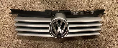 MK4 2000-2005 VW Jetta Upper Grille OEM Genuine Grill Gril Grile Silver • $119