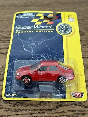 Motor Max #6014 Toyota Corolla 1:64 Diecast Red New In Original Package • $90