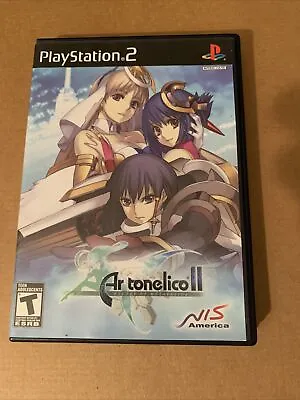 Ar Tonelico II Melody Of Metafalica (Sony PS2 PlayStation 2 2009) CASE ONLY • $30