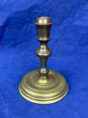 Vintage CW VIRGINIA METALCRAFTERS Brass CANDLESTICK Raleigh Pattern 5 5/8  • $28.80