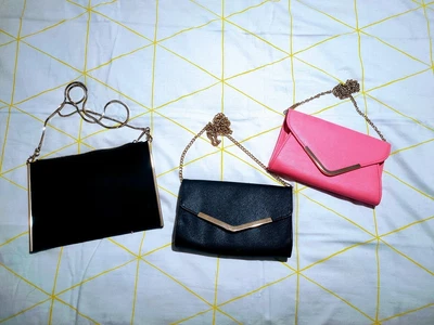 $20 • Buy Forever New And 2 Collete Bags As New Condition- Maybe Used Once Or Twice