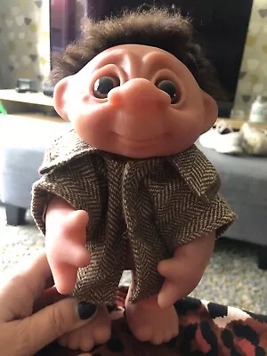 Vintage 1977 DAM Troll Boy-Thomas Dam Made In Denmark Collectible • £25