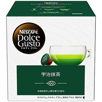 Nestle Coffee Capsules Nescafe Dolce Gusto Uji Matcha Green Tea 16 Cups  • $35.50