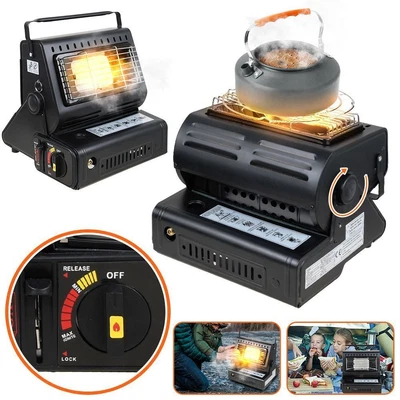£36.49 • Buy Portable Gas Stove Camping Caravan Outdoor Fishing Gas Heater Canisters Hiking