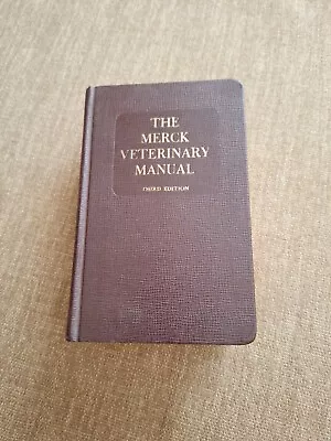  The Merck Veterinary Manual 3rd Edition ~ 1967 ~ Hardcover ~ Vintage • $9.99