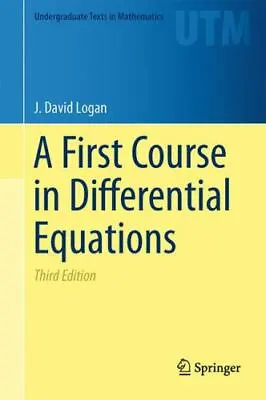 $33.28 • Buy A First Course In Differential Equations (Undergraduate Texts In Mathematics) B