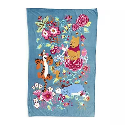 Vera Bradley Disney X Winnie The Pooh Plush Throw Blanket Limited Edition NEW • $156