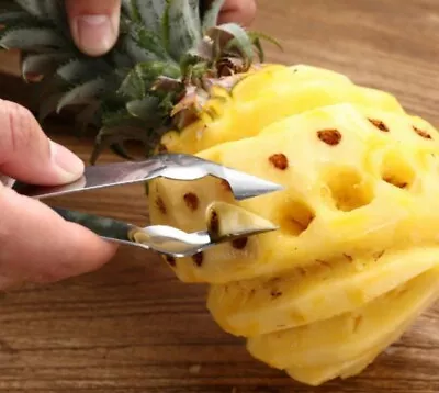 Practical Stainless Steel Cutter Pineapple Eye Peeler Kitchen Tools (2 Pcs) • $6.98