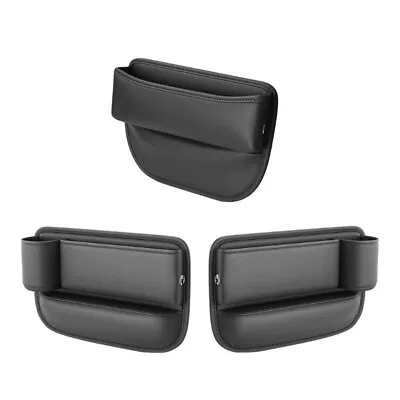 Slit Plug Filler Holder CaseStorage Bag Car Organizer Leather Universal • $26.77
