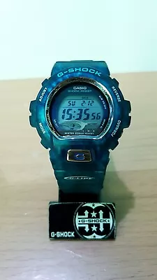 Vintage G-Shock GL-220 G-LIDE Marble Blue-Green Jelly Surfing Moon&Tide Solar • $168.75