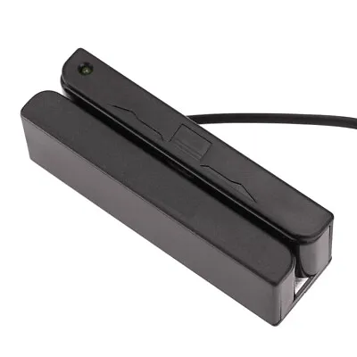 USB 3-Track Magnetic Stripe Card Reader Credit Card Magstripe • $22.99