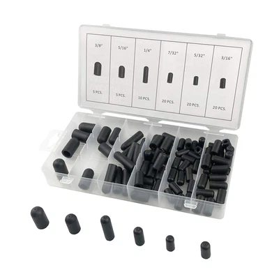 $16.06 • Buy 80Pcs Vacuum Cap Assortment Set 5/32  To 3/8  For Carburetor Accessory