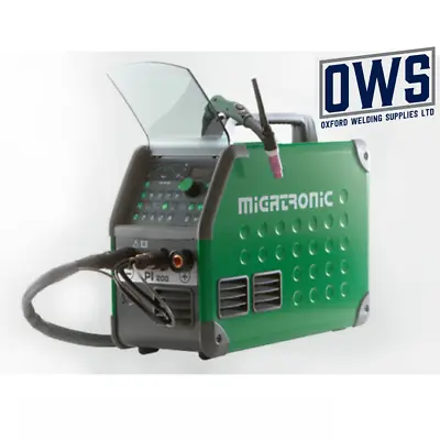 Migatronic PI 200 AC/DC TIG WELDING MACHINE PULSE AIR COOLED 240V WELDER  • £5499