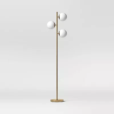 Globe Track Tree Floor Lamp White And Brass - Project 62 • $38.99