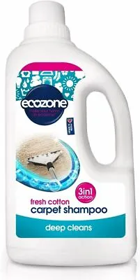 £7.86 • Buy Ecozone Carpet Shampoo - 1L