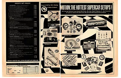 1970 Motion Performance Supercar Setups ~ Original 2-page Print Ad • $11.95