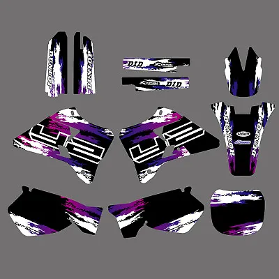 Team Graphics Backgrounds Decals For Yamaha YZ125 YZ250 1996 97 98 99 00 2001 • $49.99