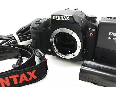 PENTAX Pentax K K20D W 14.6MP Digital SLR Camera Black Supported SD WORM [MINT ] • $241.25
