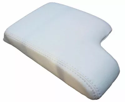 White Vinyl Center Console Lid Armrest Cover For 99-06 BMW E46 • $14.87