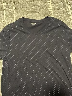 Polka Dot Old Navy V Neck T Shirt Medium • $17