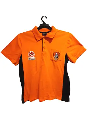 Brisbane Roar Polo Shirt Hyundai A-League Official Product Size L Good Condition • $19.99