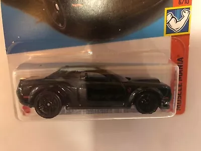 Hot Wheels 18 Dodge Challenger Srt Demon Black N Case  • $2.99