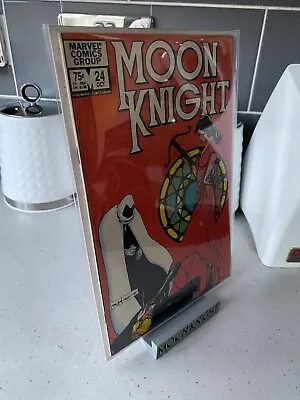Moon Knight 24 1982 Classic Sienkiewicz Cover. • £16