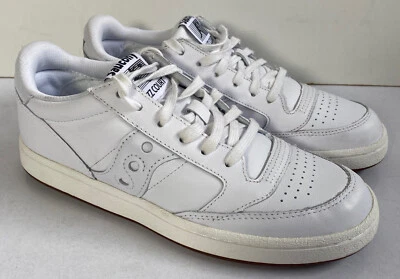 £39.99 • Buy Saucony Jazz Court White Leather Trainers White Unisex Size UK 6 EU 40
