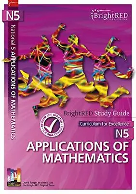 National 5 Applications Of Mathematics Study Guide (Brightred St • £15.75