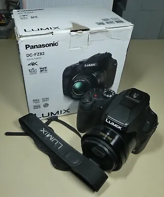 Panasonic Lumix FZ82 18.1MP 60x Optical Zoom Digital Bridge Camera 43 • £260