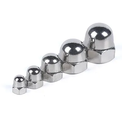 M3-M24 All Size Acorn Cap Nuts Dome Head Decorate Nut DIN1587 - A2 304 Stainless • $12.95