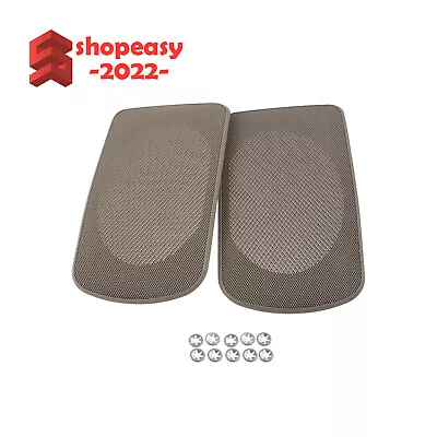LH+RH Rear Speaker Grille Covers Tan For Toyota Camry 2002 2003 2004 2005 2006 • $18.83