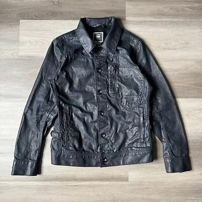 Rare G Star Raw Waxed Jacket Size Women’s  Medium EUC GS01 • $99.99