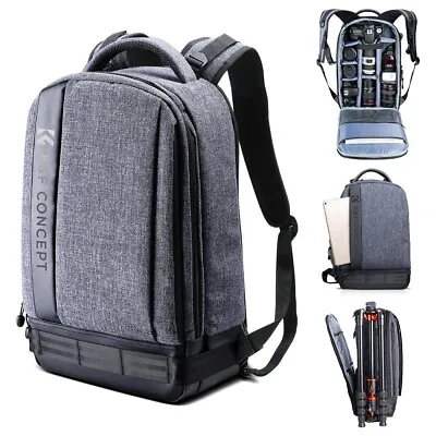 K&F Concept Beta Backpack DSLR Camera Backpack And Laptop Carrier Dark Grey 15L • £48.99