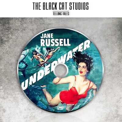 Underwater - Starring Jane Russell - Classic Fantasy Movie - DVD • £4.99