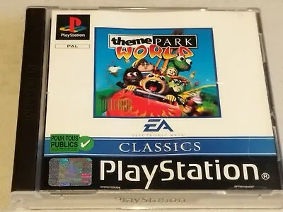 Theme Park Sony PS1 PLAYSTATION 1 Slim PS2 PS3 • $57.09