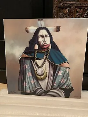 Numbered Signed Jd Challenger Wisdom Of The Shaman Canvas 69/95 Coa GiclÉe Le • $299.99