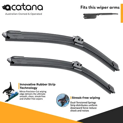 Wiper Blades For Mazda CX-9 TC 2016 - 2022 Front Pair Set 24  + 18  Replacement • $27.90