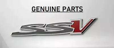 BRAND NEW Genuine SSV Redline Series BADGE For Holden VE VF VF 2 Series-- • $69