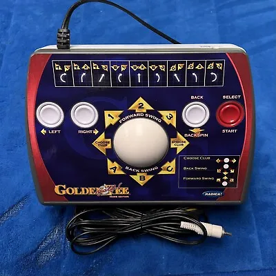 Radica GOLDEN TEE Golf Home Edition Plug And Play TV Video Arcade Game TESTED • $18.99