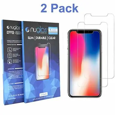 $7.95 • Buy IPhone 13 12 11 Pro XS Max XR 7 8 Plus Tempered Glass Screen Protector For Apple