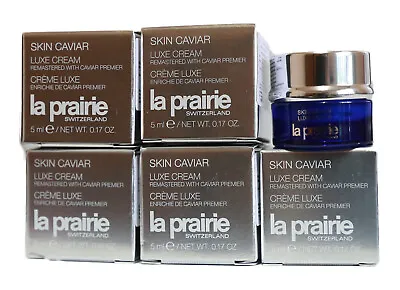 La Prairie Skin Caviar Luxe Cream Remastered With Caviar Premier 5 Packs  • $151