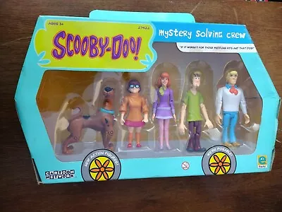 Scooby-Doo 2002 Mystery Solving Crew Canadian Figures Set Network #27422 Sealed • $165.65