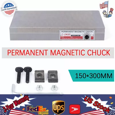 6'' X 12'' Fine Pole Permanent Magnetic Chuck Workholding For Grinding 6x12INCH • $122.55