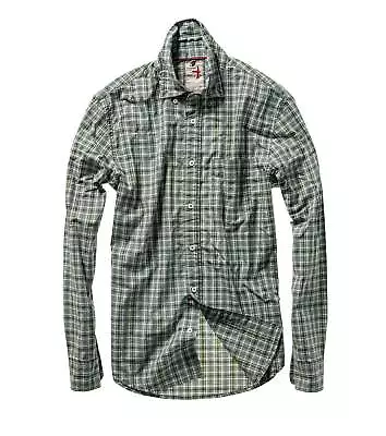 Relwen Broadcloth Madras Woven Shirt • $168