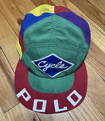 Vtg Polo Ralph Lauren 1993 Cucle Hat • $1000