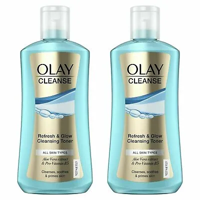 $65.75 • Buy 2 X Olay Cleanse Refresh & Glow Cleansing Toner - Cleanses Soothes & Primes Skin