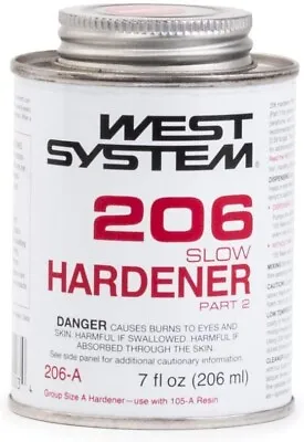 $30 • Buy West System 206 SLOW Epoxy Hardener (.43 Pt) 