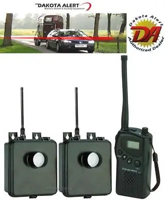 Dakota Alert Murs Ht Kit Driveway Alarm-2-way Radio + 2 Transmitter Sensors • $309.98